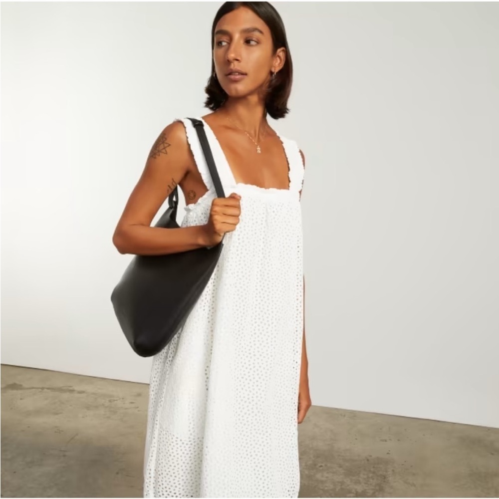 Everlane NWT The Eyelet Smock Dress (xs)